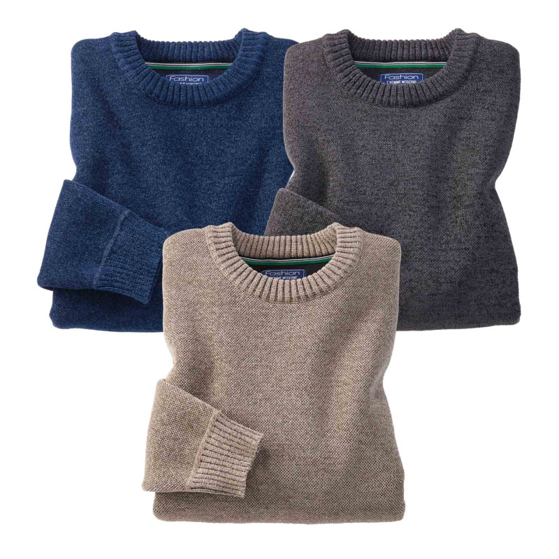 Pulls maille thermique - les 3