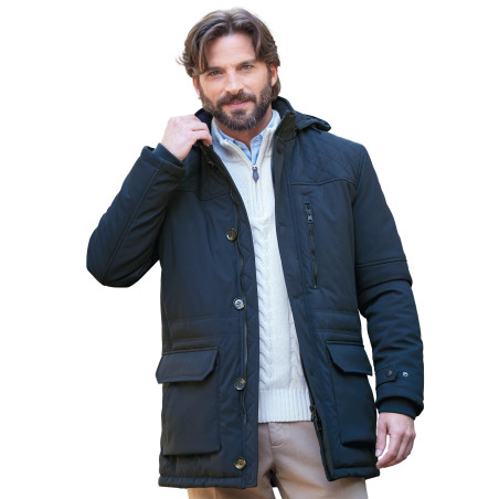 Parka déperlante city-chic