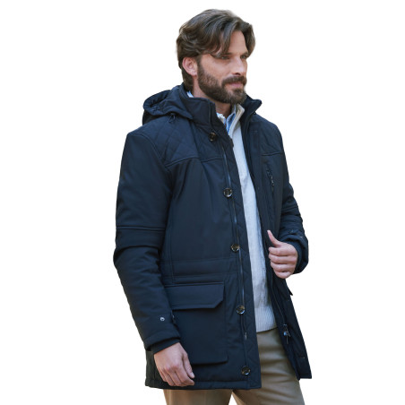 Parka déperlante city-chic