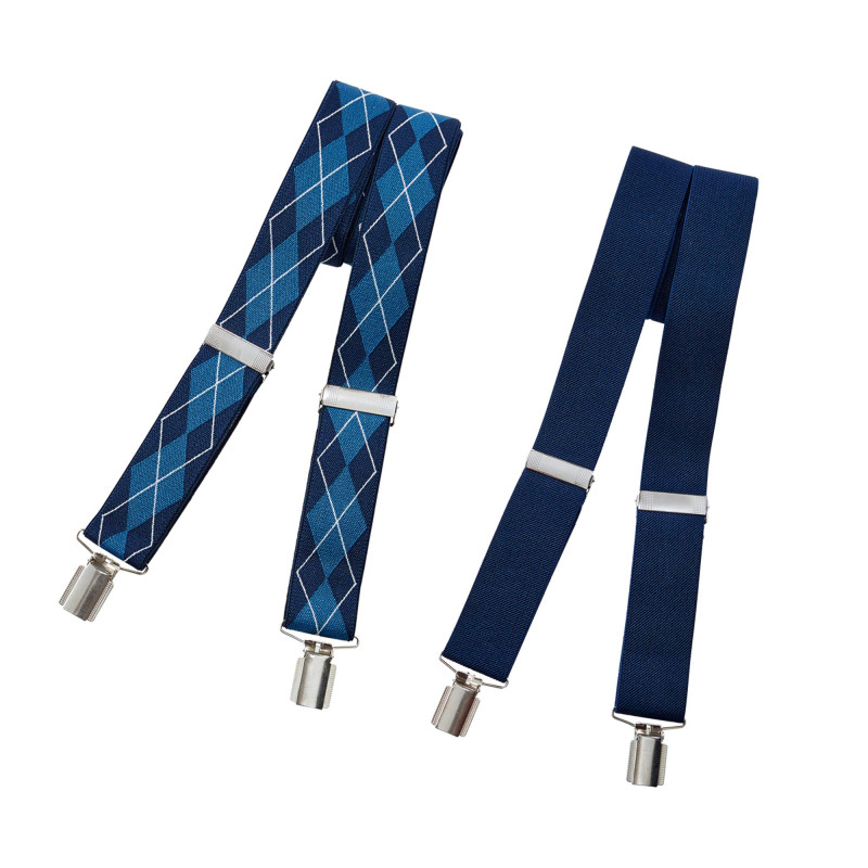 Bretelles Milord assorties - les 2