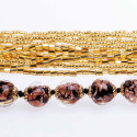 Parure rivière de perles Murano