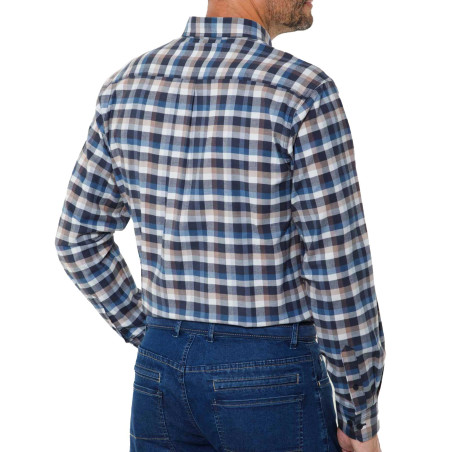 Chemise flanelle stretch