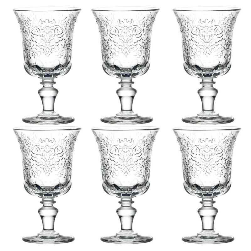 Les 6 verres à vin