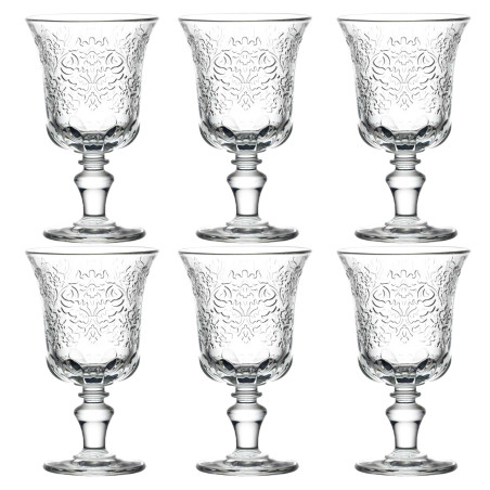 Les 6 verres à vin
