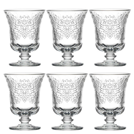Les 6 verres à eau