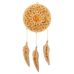 L’attrape-rêves ambre et bouleau