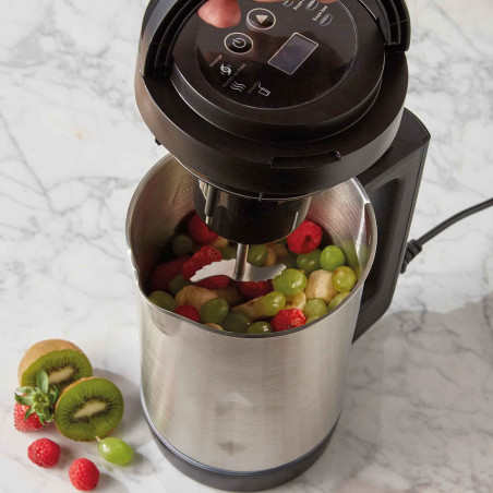 Blender chauffant avec écran timer