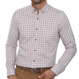 Chemise coton & laine, Encolure : 41/42, Couleur : Jaune, par l’Homme Moderne.