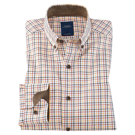 Chemise coton & laine