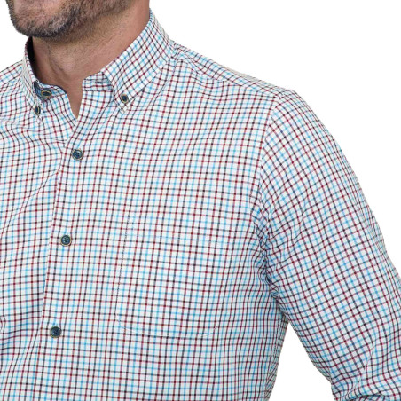 Chemise coton & laine