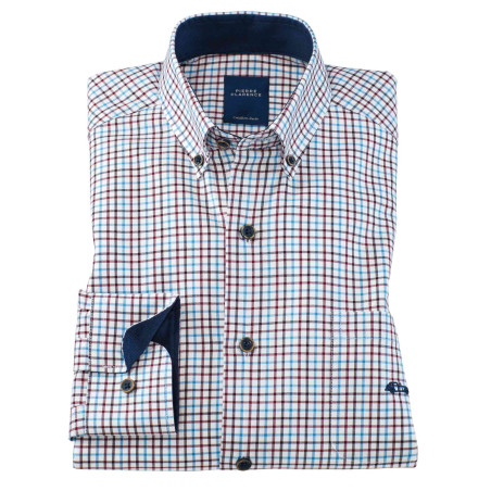 Chemise coton & laine