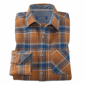 Chemise carreaux flanelle Chambéry (2)