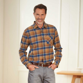 Chemise carreaux flanelle Chambéry (3)