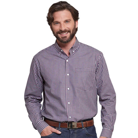 Chemise carreaux Bratford