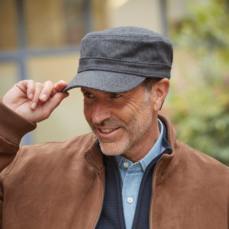 Casquette officier laine