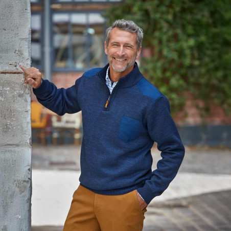 Pull thermique doublé polaire