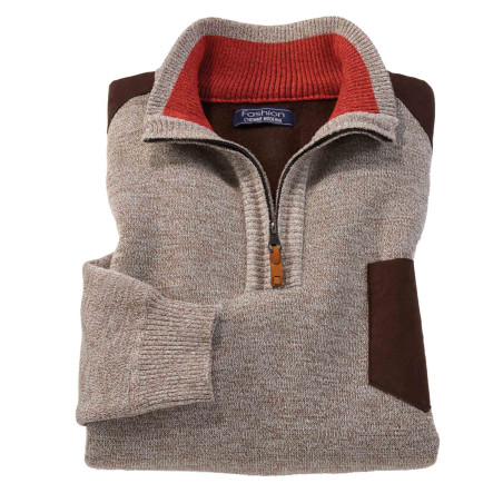 Pull thermique doublé polaire