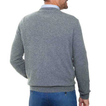 Pull cachemire ras de cou