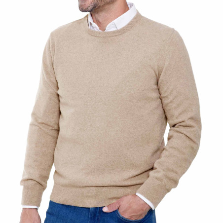 Pull cachemire ras de cou