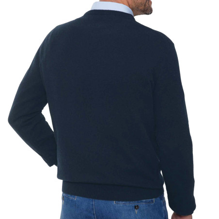 Pull cachemire ras de cou