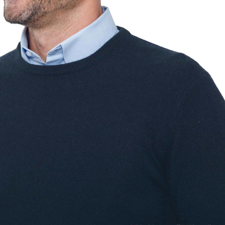 Pull cachemire ras de cou