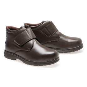 Boots Diabet-Care, Pointure : 39, Couleur : Marron, par l’Homme Moderne.