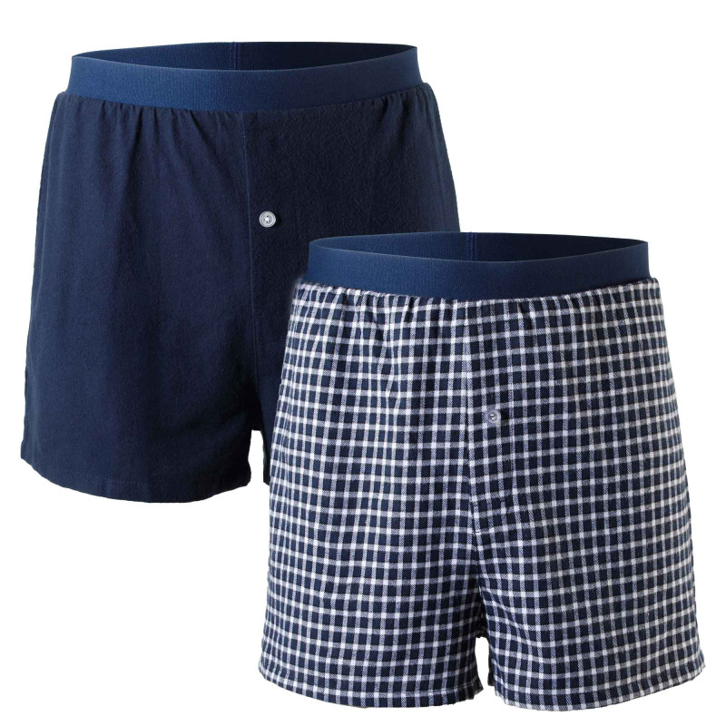 Caleçons suspensoir en flanelle - les 2