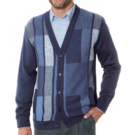 Gilet jacquard Castelo