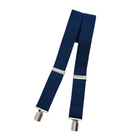 Bretelles Milord - Uni marine, par l’Homme Moderne.