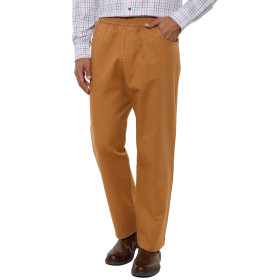 Denim ceinture élastiquée, Taille : M (42/44), Couleur : Marron, par l’Homme Moderne.