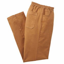 Denim ceinture élastiquée