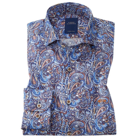 Chemise imprimé ramages