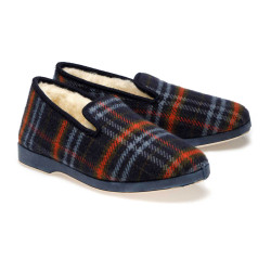 Chaussons fourrés laine