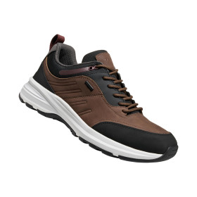 Baskets Geox® Amphibiox™, Pointure : 40, Couleur : Marron, par l’Homme Moderne.