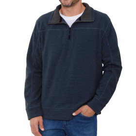 Polo Polaire, Tour de poitrine : M (96/100), Couleur : Bleu, par l’Homme Moderne.