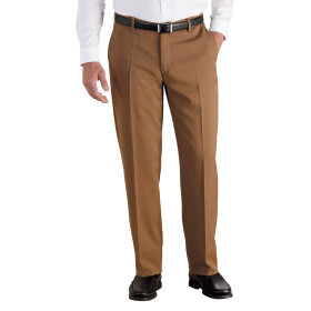 Pantalon stretch easy-care, Taille : 40, Couleur : Marron, par l’Homme Moderne.