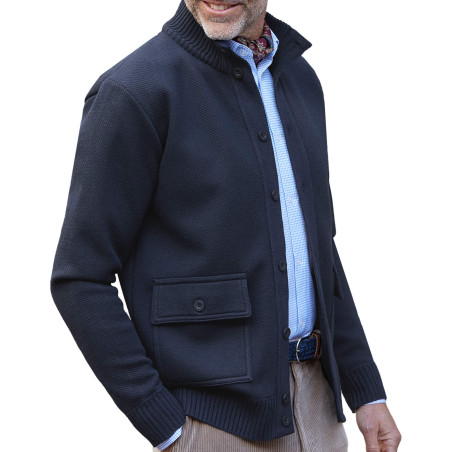 Blouson maille Pierre Clarence