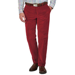 Pantalon velours griotte