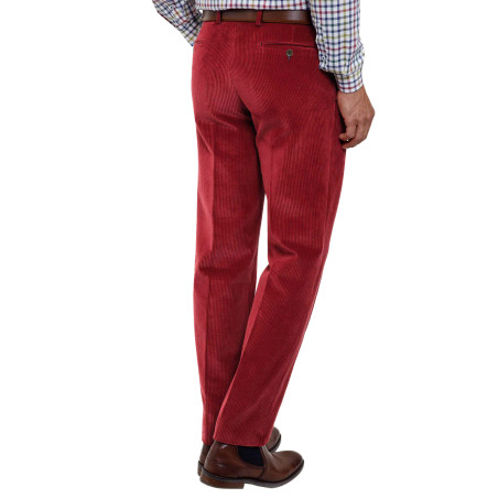 Pantalon velours griotte
