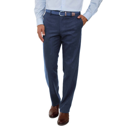 Pantalon flanelle mérinos