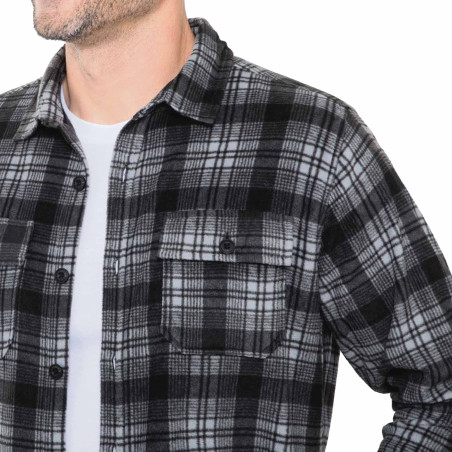 Chemise carreaux micropolaire