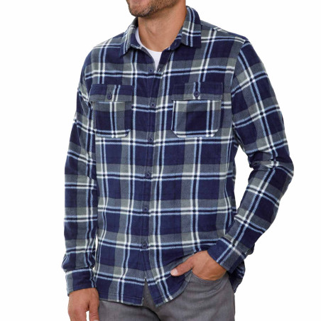 Chemise carreaux micropolaire