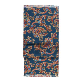 Foulard soie, Couleur : Marine, par l’Homme Moderne.