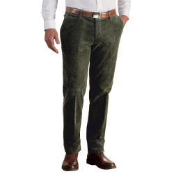 Pantalon velours côtelé épicéa