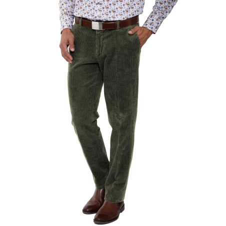 Velours côtelé épicéa