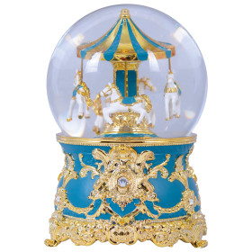 Boule à neige manège enchanté, par l’Homme Moderne.