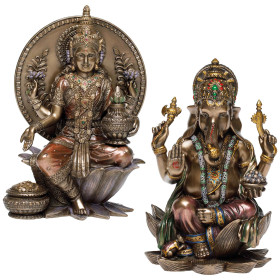 Lakshmi et Ganesh, par l’Homme Moderne.