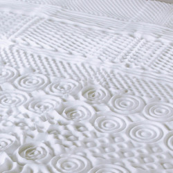 Surmatelas confort 10 zones 1 place (90 x 190 cm)