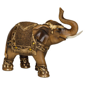 L’éléphant porte-bonheur, par l’Homme Moderne.