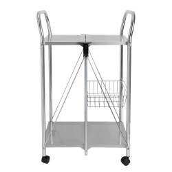 Desserte pliante en métal